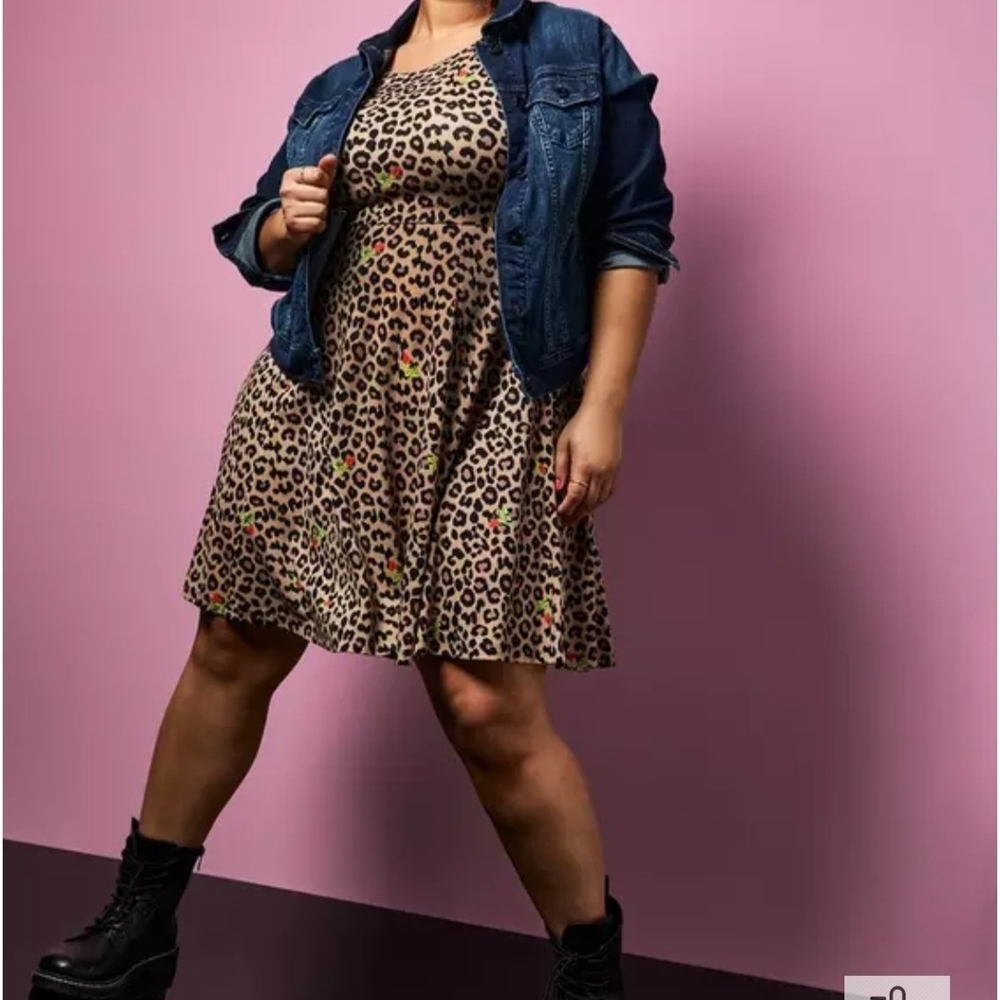 Torrid Leopard Print Dress